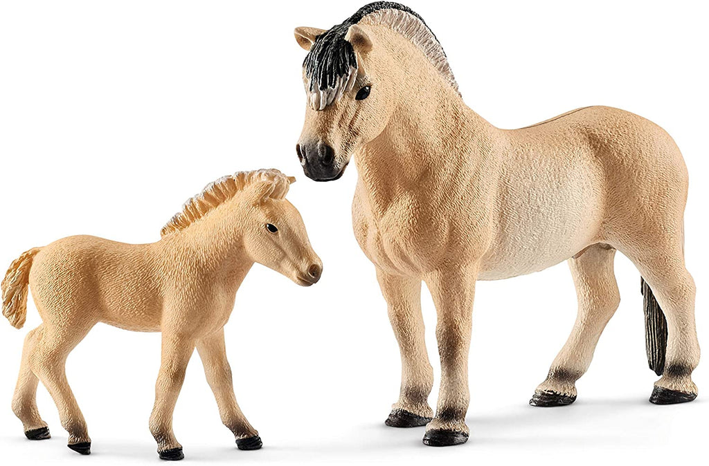 Schleich Farm World 13846 Vuonohevonen Felix ja varsa Fanni