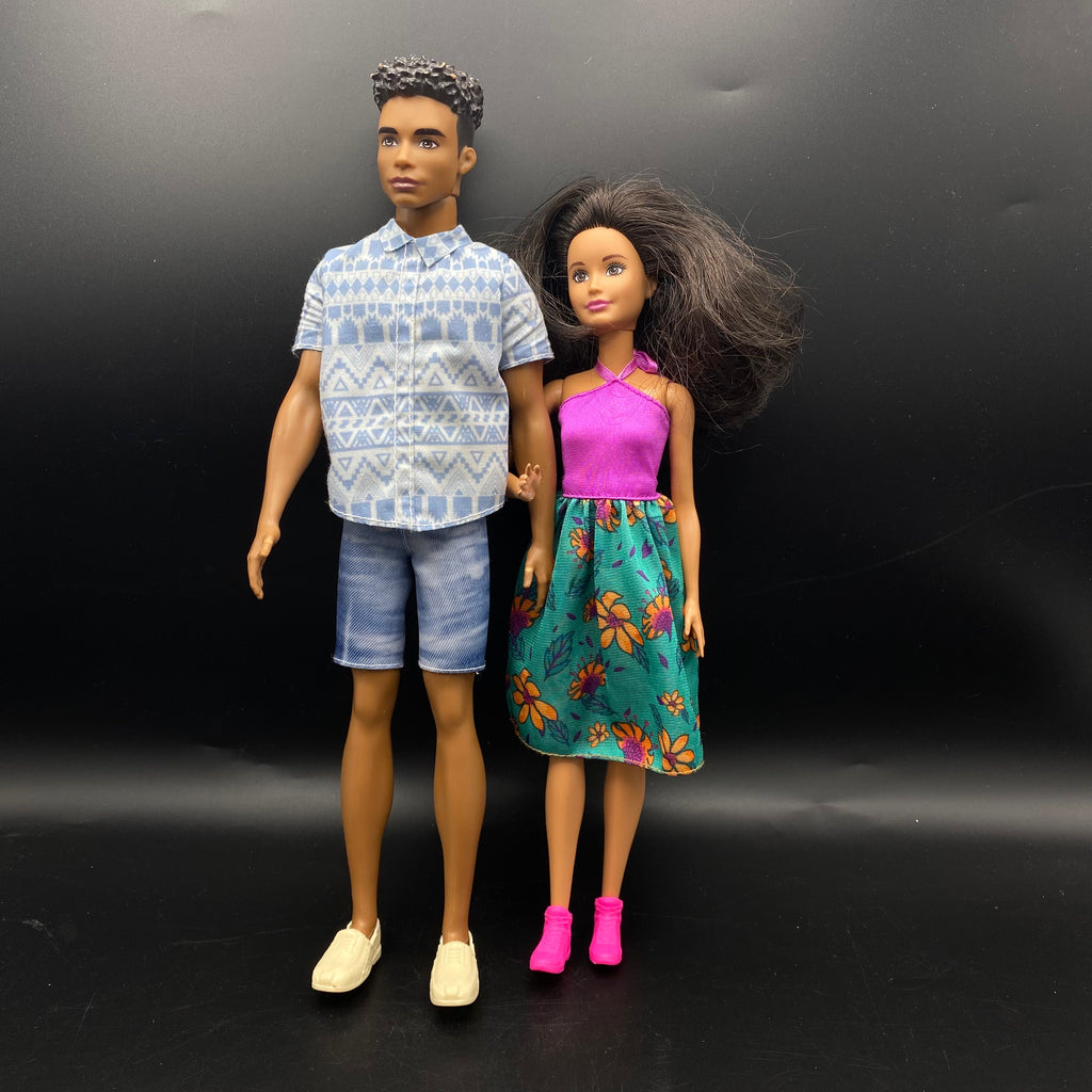 Mattel Barbie - Fashionistas Barbie ja Ken nuket