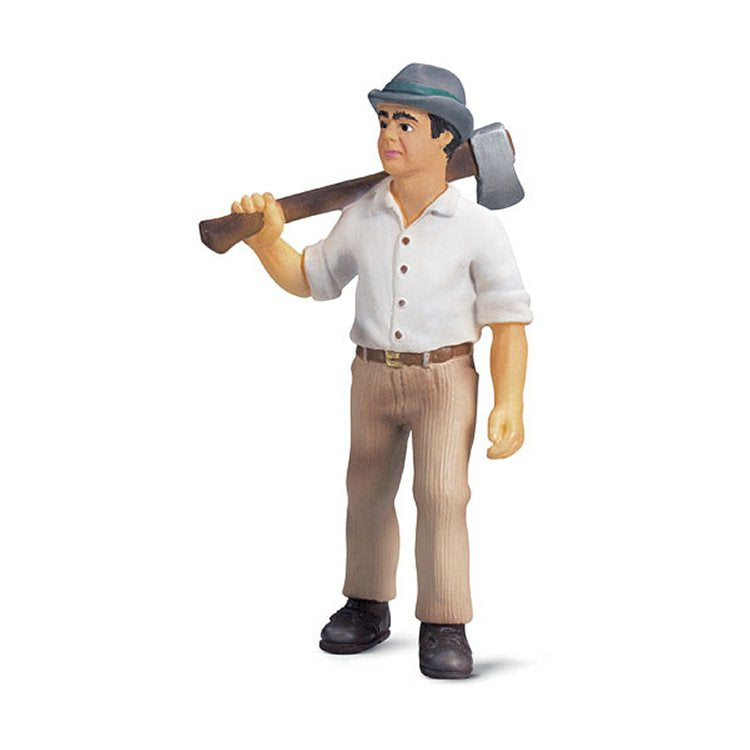 Schleich 13433 Maanviljelijä kirveellä