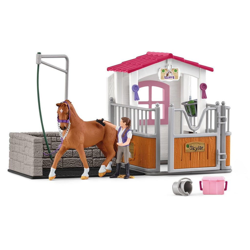 Schleich Horse Club 72177 Pesupaikka ja pilttuu