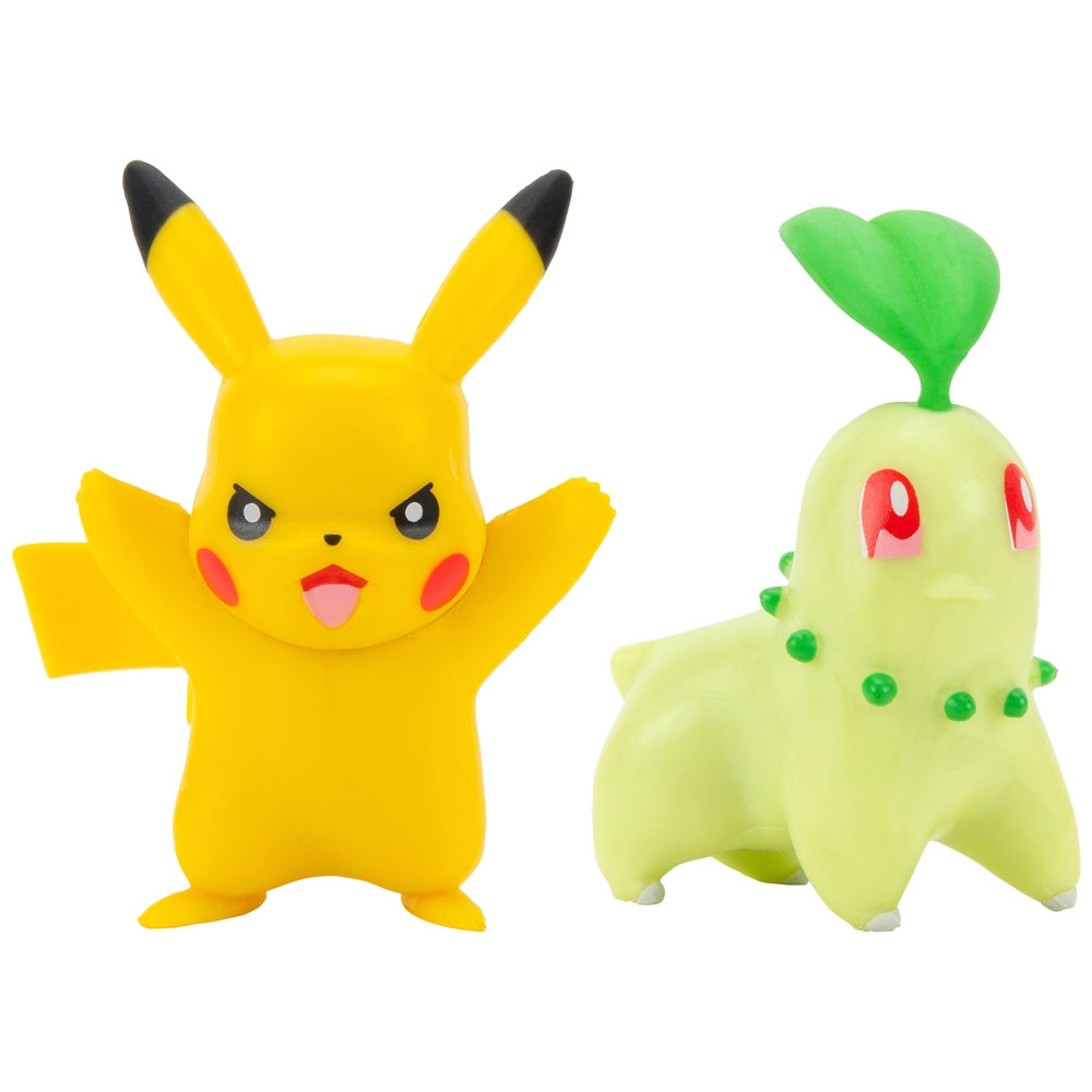 Pokémon Battle Figure Pack - Pikachu+Chikorita