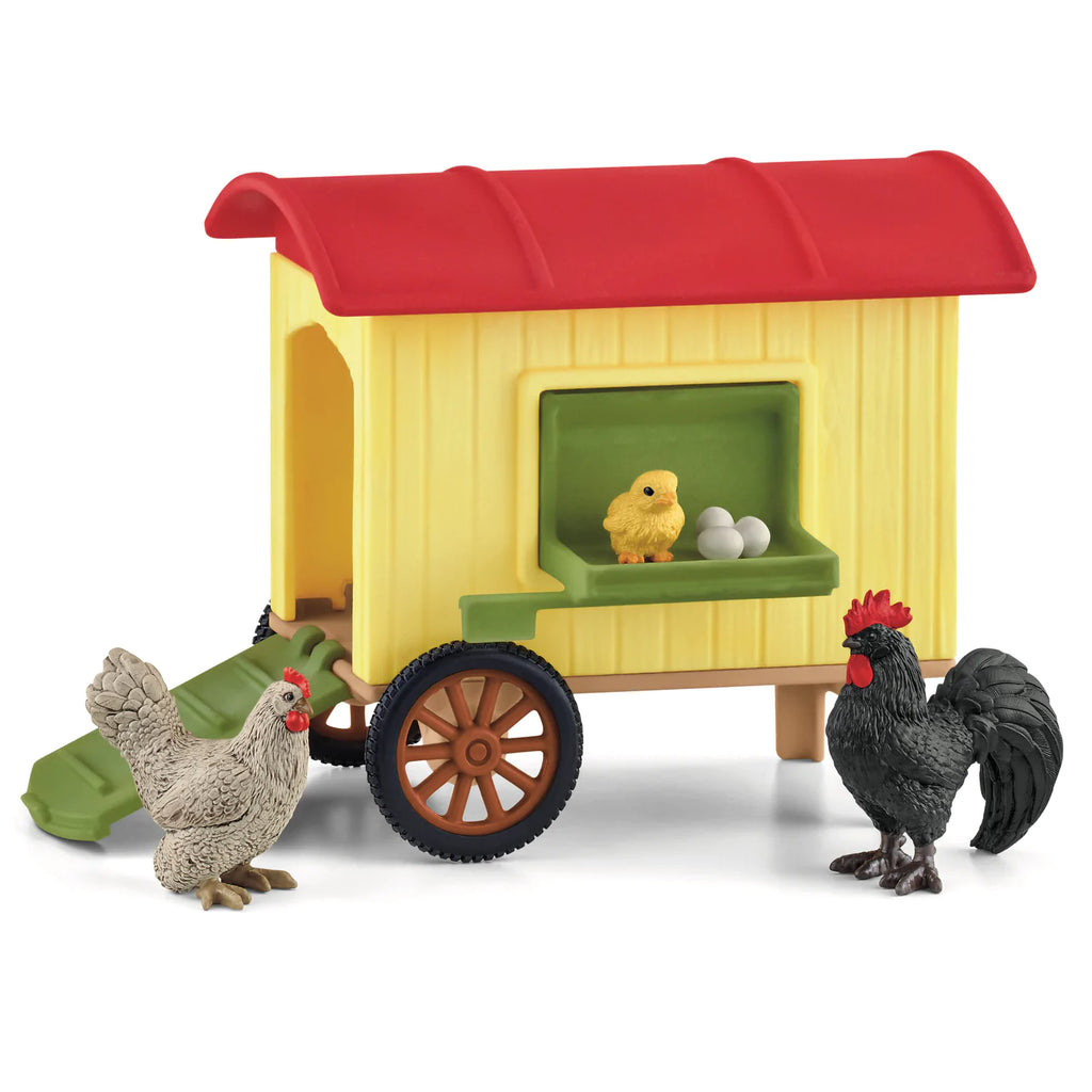 Schleich Farm World 42572 Liikuteltava Kanakoppi